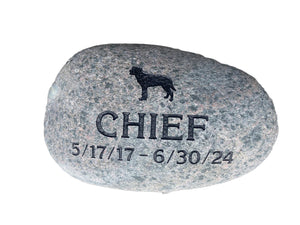 Beautifully Engraved Stones for Loved Ones and Pets - The Comfort Company