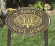 Custom Memorial Marker | Great Oak Plaque - The Comfort Company