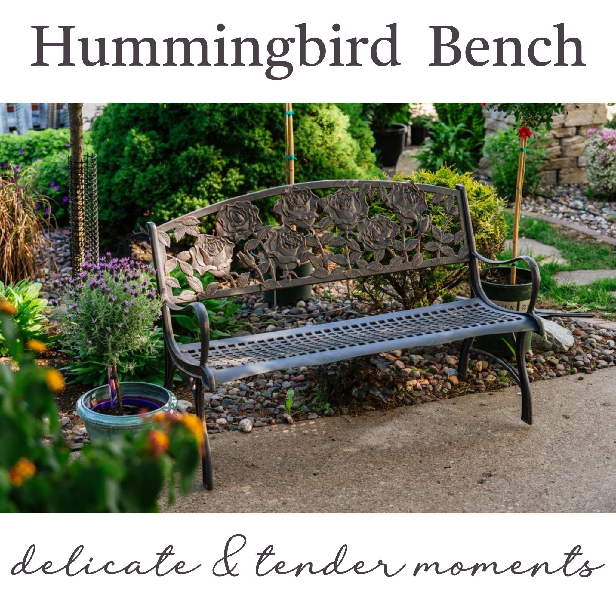 Hummingbird bench sale