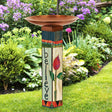 Memorial Garden Bird Bath | Walk Beside Us Every Day - The Comfort Company