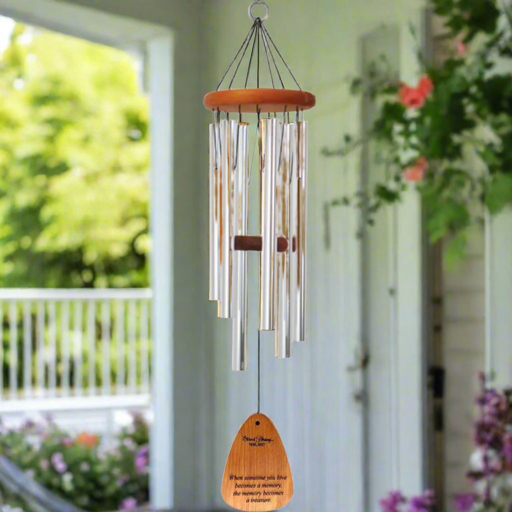 Memorial Wind Chime | Memory Becomes a Treasure - The Comfort Company