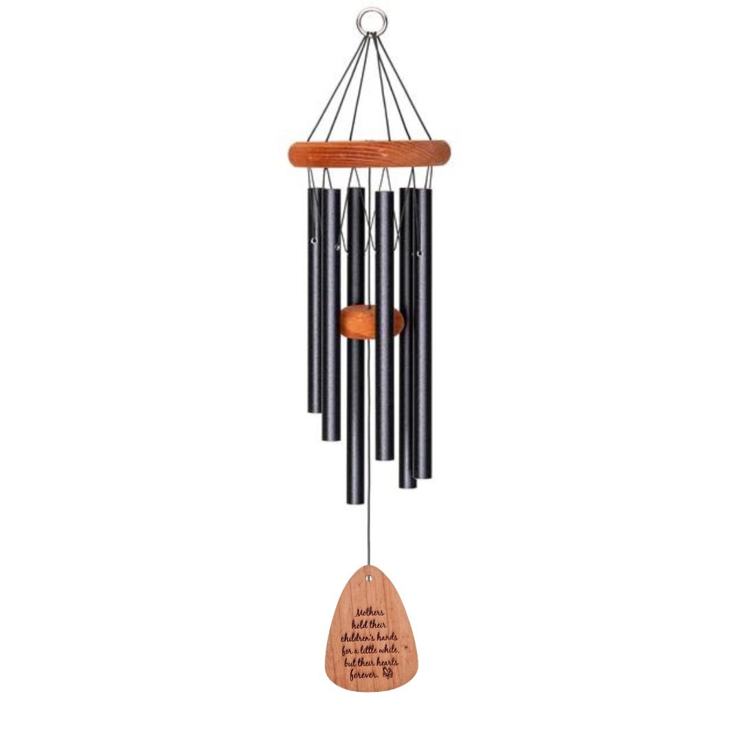 Memorial Wind Chime | Mothers Hold Our Hearts Forever - The Comfort Company