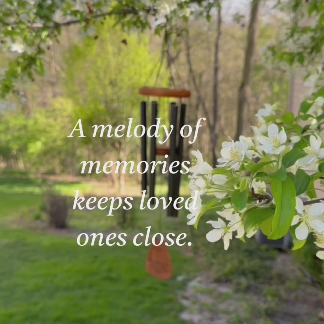 Personalized Memorial Gift Chime | All That We Love Deeply