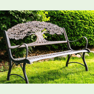 Tree of Life Bench | Outdoor Garden Bench - The Comfort Company