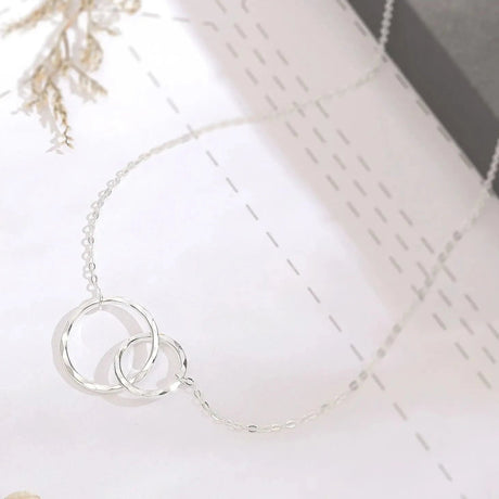 Eternal Rings Memorial Necklace for Loss of Mother Gift - The Comfort Company