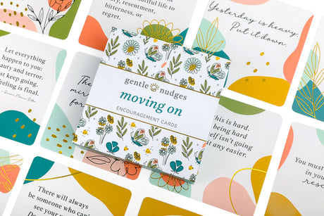 Gentle Nudges Encouragement Cards - Moving On - The Comfort Company