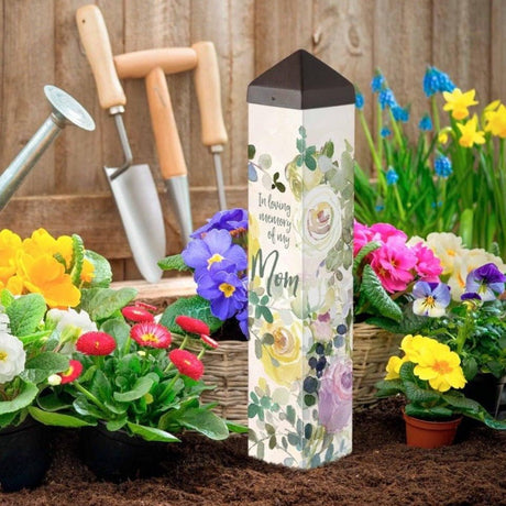 Loss of Mother Memorial Garden Art Pole - The Comfort Company