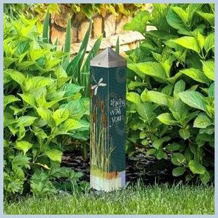 Memorial Garden Art Pole | Always With You - The Comfort Company