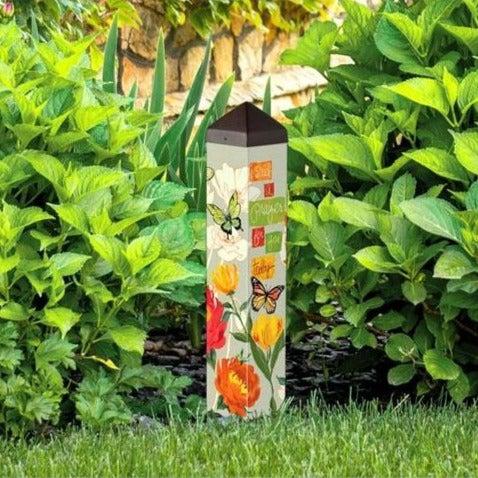 Memorial Garden Art Pole | I Said a Prayer For You Today - The Comfort Company