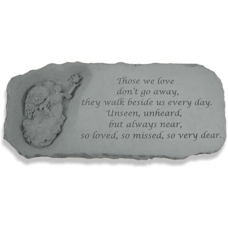 Memorial Garden Bench | Those We Love Don't Go Away - The Comfort Company