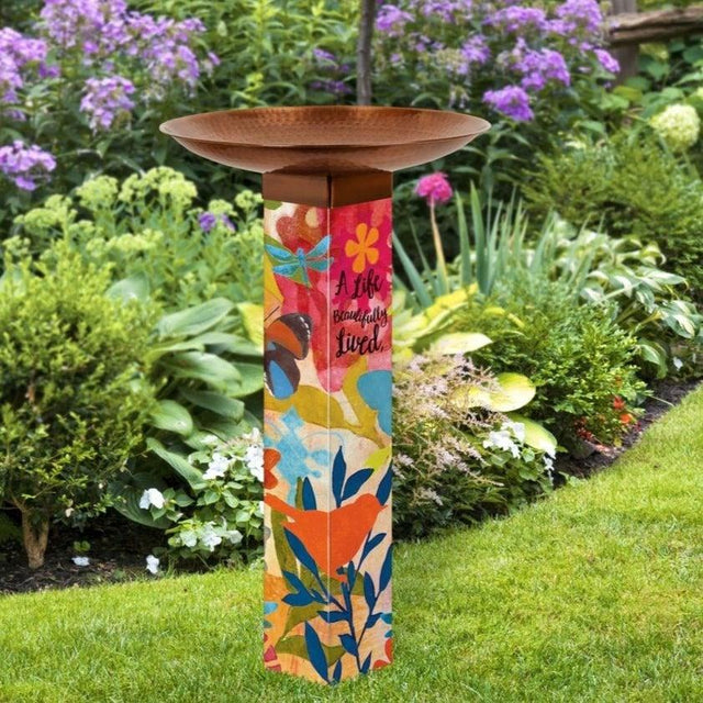 Memorial Garden Bird Bath | Life Beautifully Lived - The Comfort Company