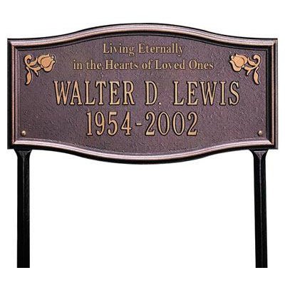 Memorial Garden Plaques | The Comfort Company - The Comfort Company