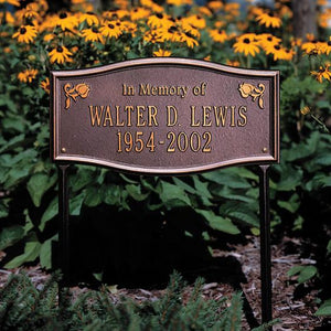 Memorial Garden Plaques | The Comfort Company - The Comfort Company