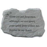 Memorial Garden Stone | Gone Yet Not Forgotten - The Comfort Company