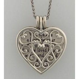 Memorial Jewelry | Eternal Blessings Heart Remembrance - The Comfort Company