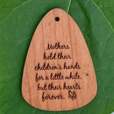 Memorial Wind Chime | Mothers Hold Our Hearts Forever - The Comfort Company