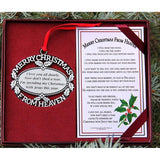 Merry Christmas from Heaven Ornament - The Comfort Company