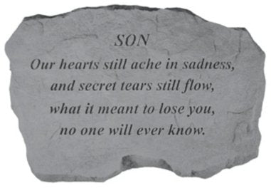 Our Heart Still Ache in Sadness Memorial Stone - The Comfort Company