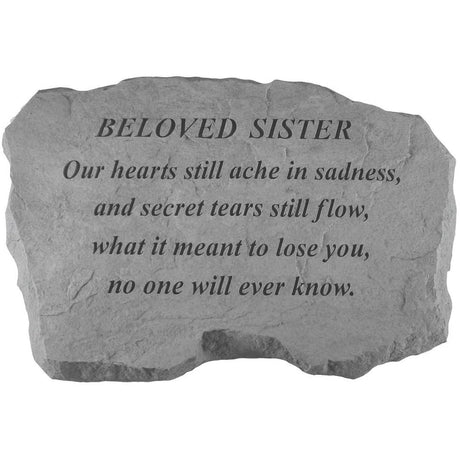 Our Heart Still Ache in Sadness Memorial Stone - The Comfort Company