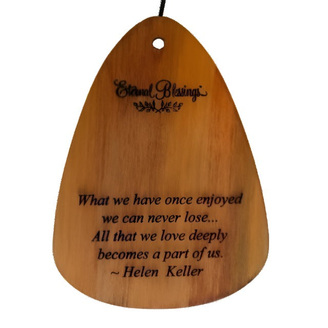 Personalized Memorial Gift Chime | All That We Love Deeply - The Comfort Company